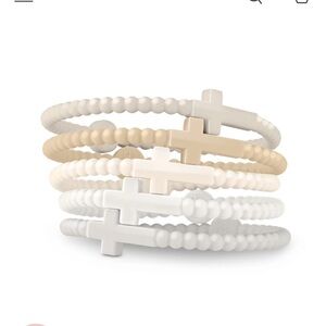 Ryan and Rose Jesus Bracelets -Shimmering Sands colors (Pack of 25)